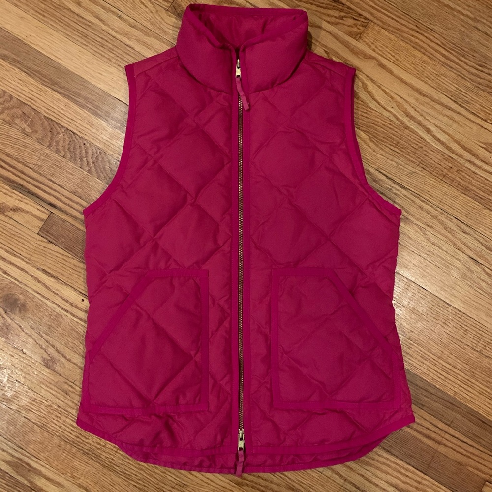 Women’s Pink JCrew xs vest